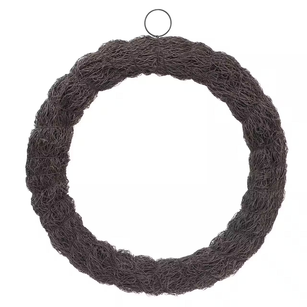 16" Brown Faux Grapevine Wreath bas