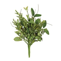 Mixed Berry Bush 20”H Polyester/Foam