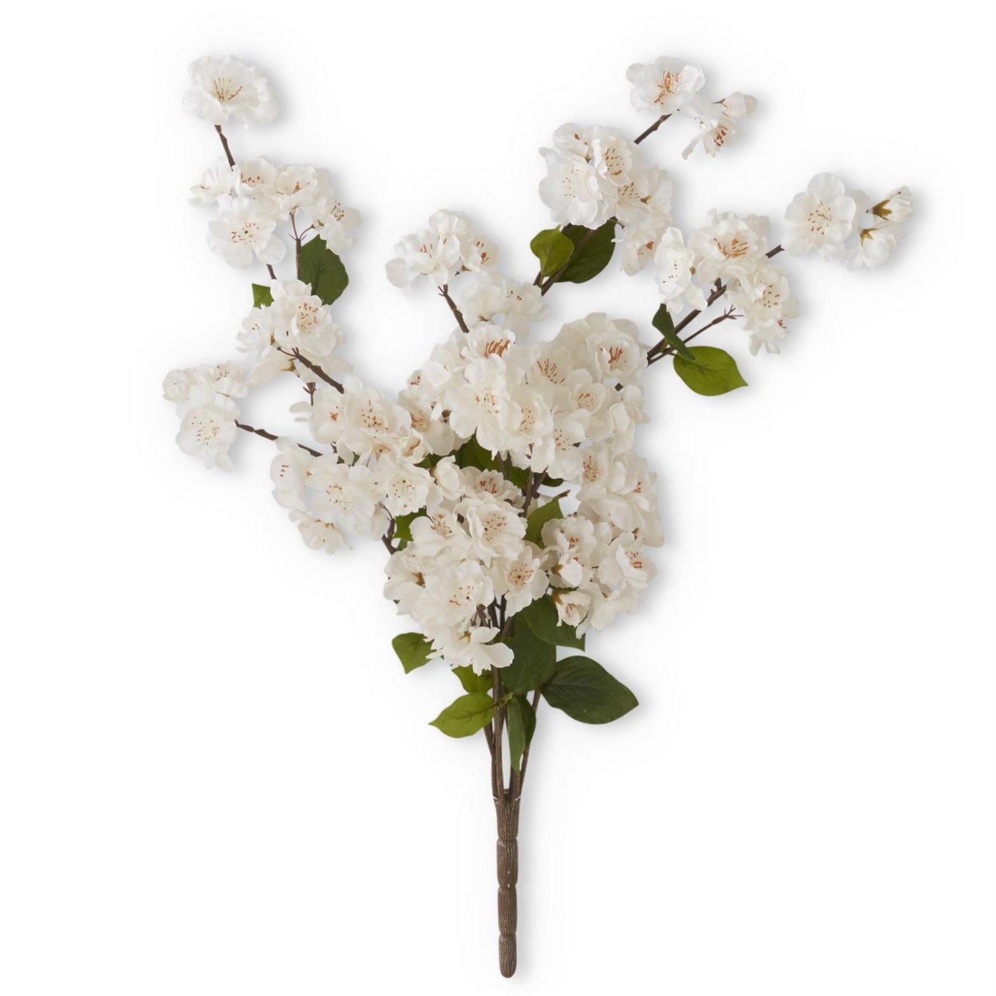 White Peach Blossom Bush 25"