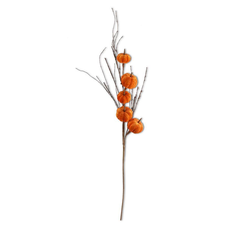 38 Inch Orange Velvet Pumpkin Stem
Bring