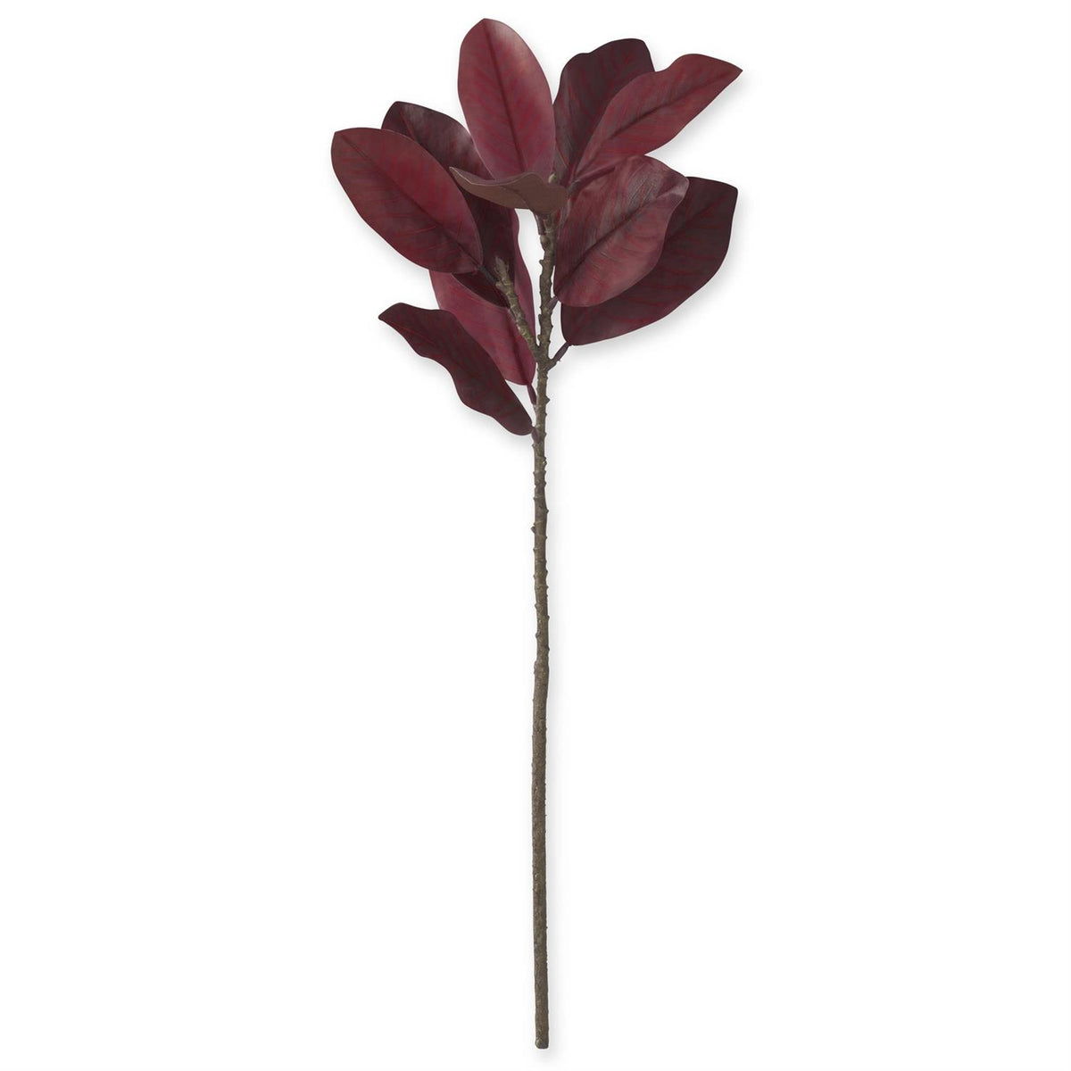 Burgundy Magnolia Spray