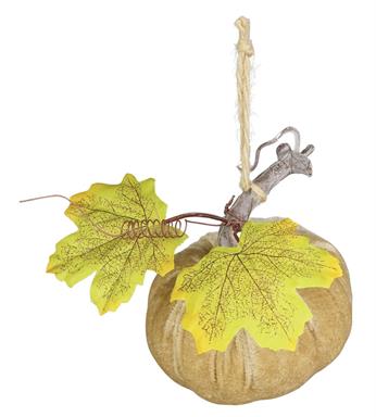 Velvet Pumpkin, 4", Champagne