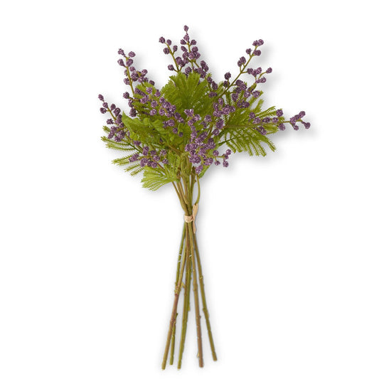 Purple Berry w/Foliage Bundle (6 Stems)