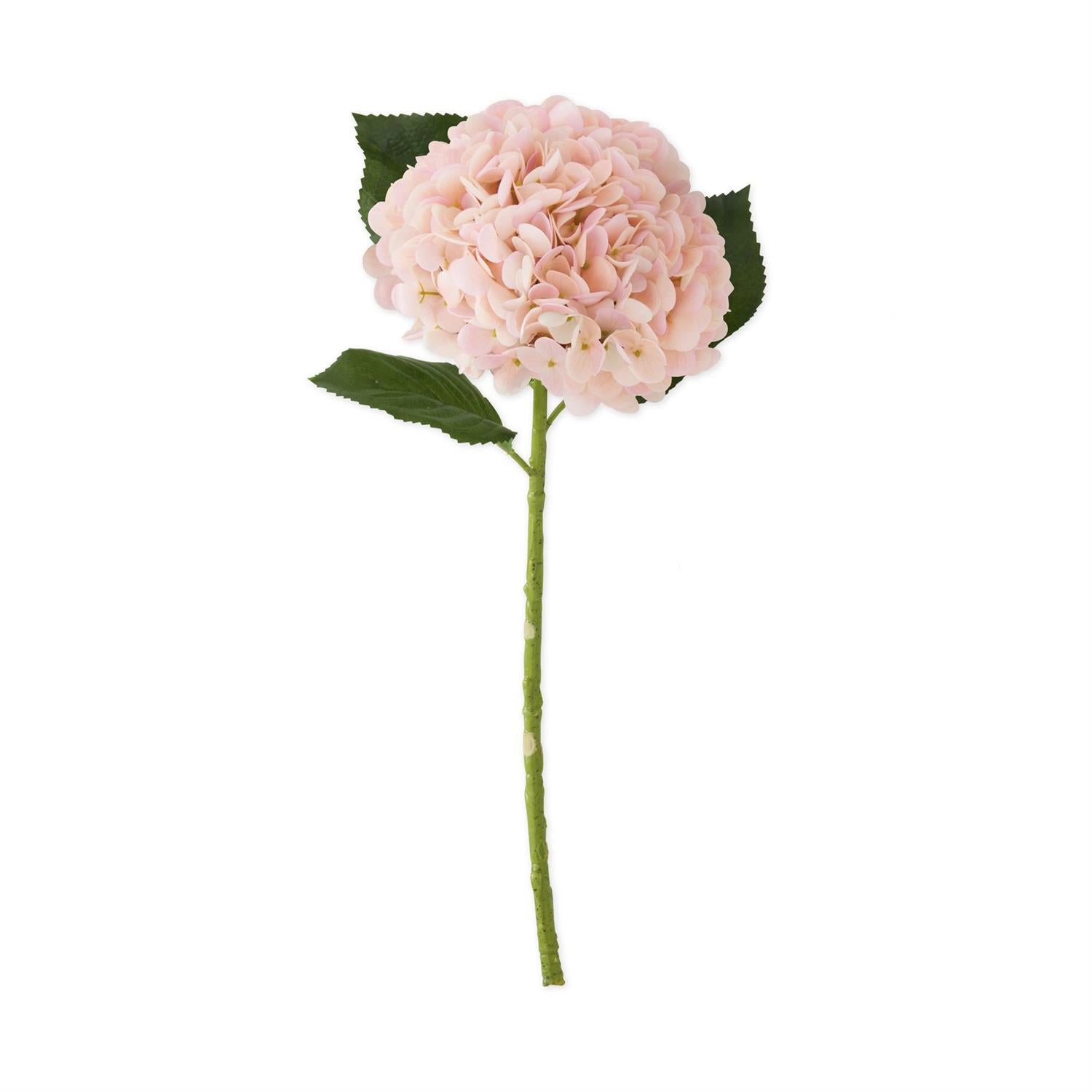Light Peach Real Touch Hydrangea Stem 20"