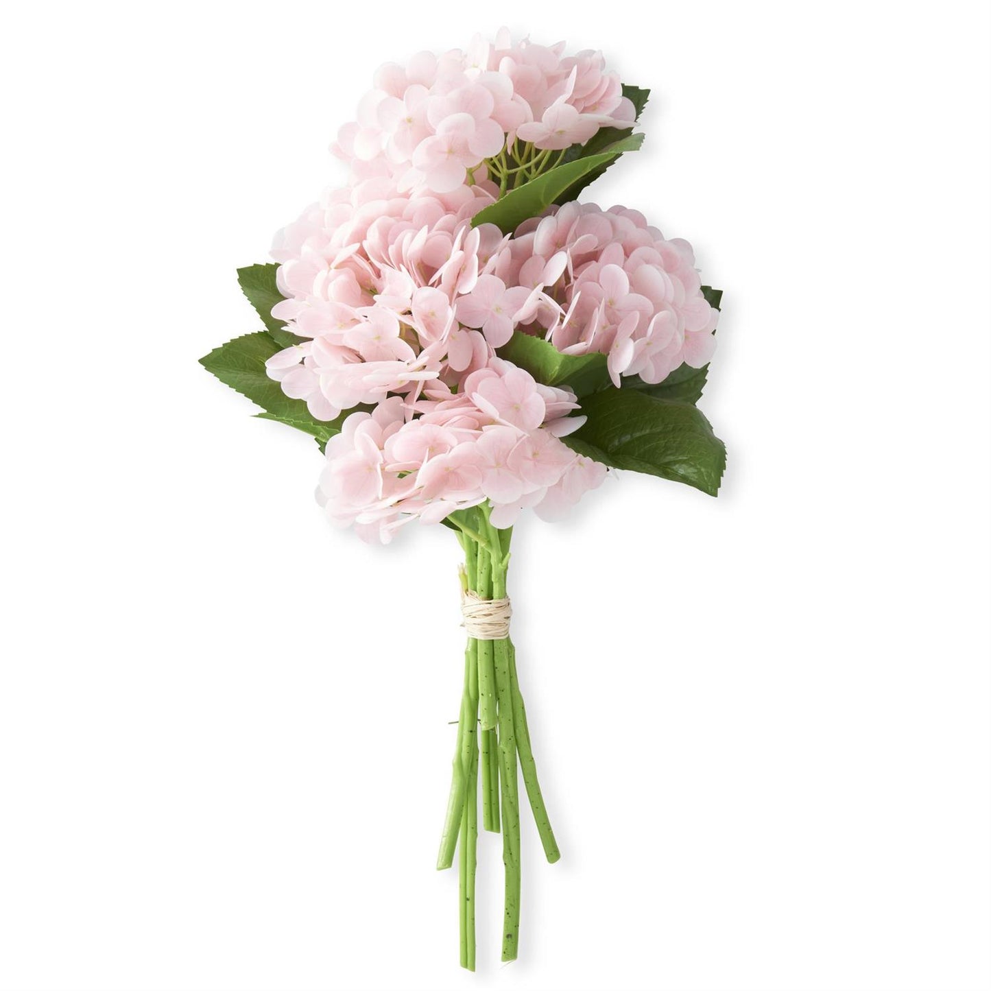 Pink Real Touch Hydrangea Bundle (6 Stems) 13"