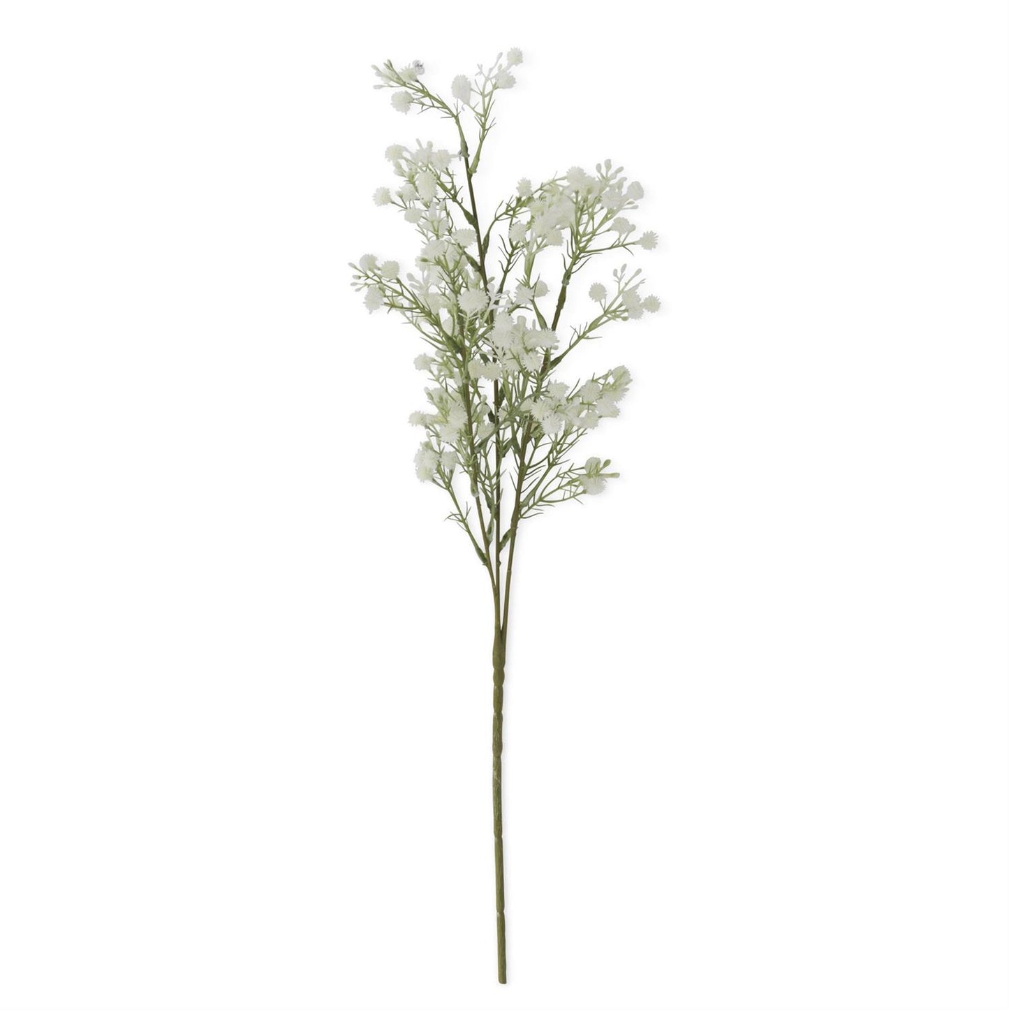 White Babys Breath & White Berry Spray 26"