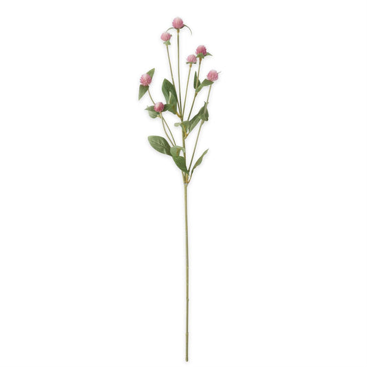  Pink Globe Amaranth Spray 28 inches