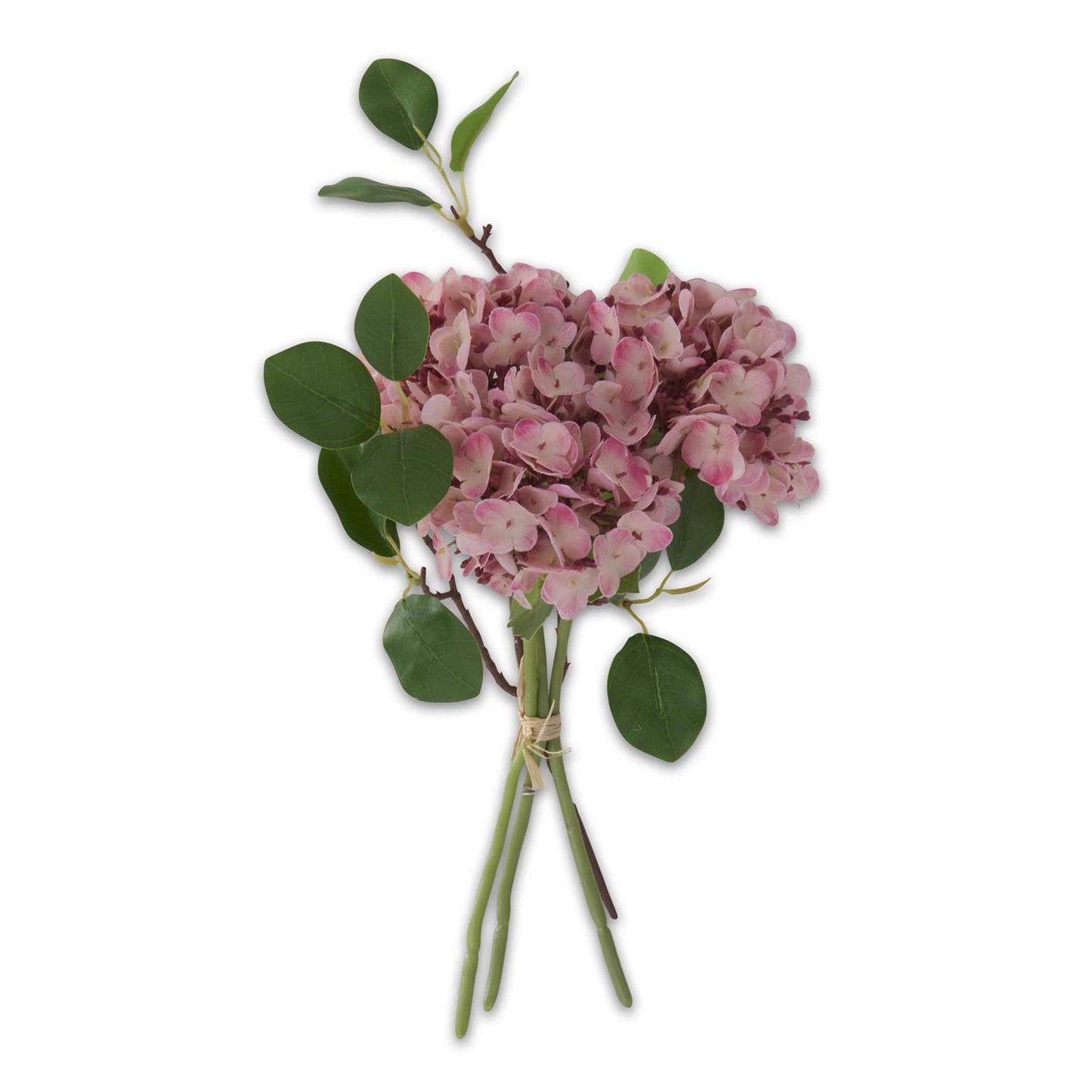 Dark Pink Real Touch Hydrangea Bundle (4 Stem)12 Inch