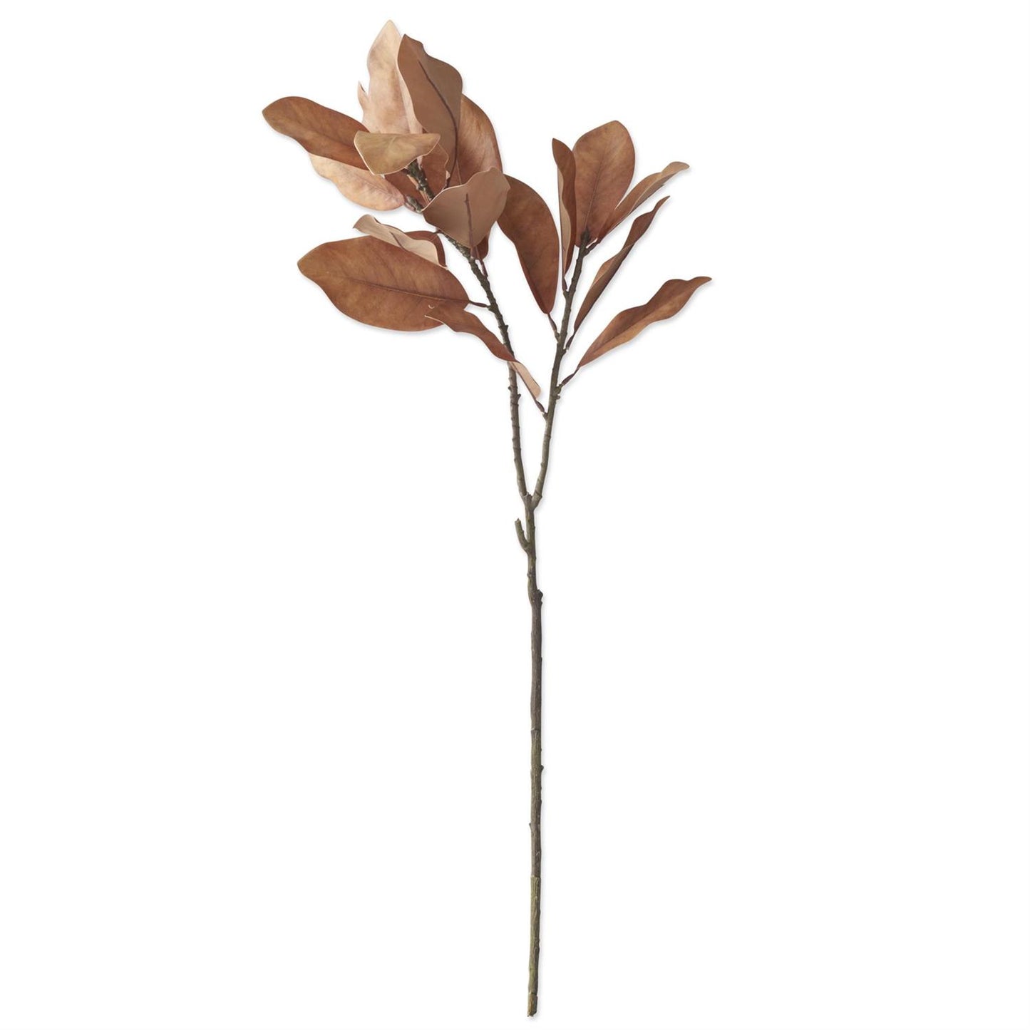 44 Inch Dark Golden Yellow Magnolia Branch  