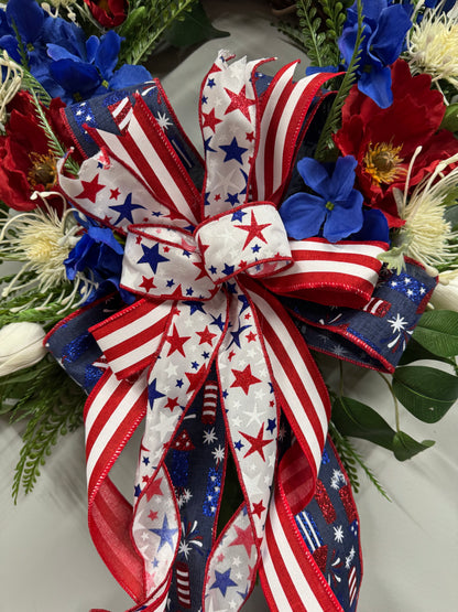 🇺🇸 Abigail Star Patriotic Wreath