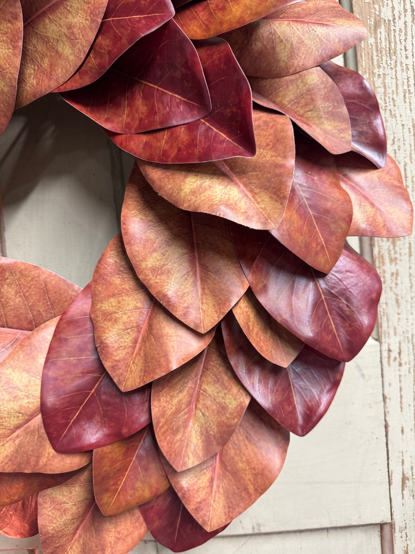 Mabel Rose Fall Magnolia Wreath