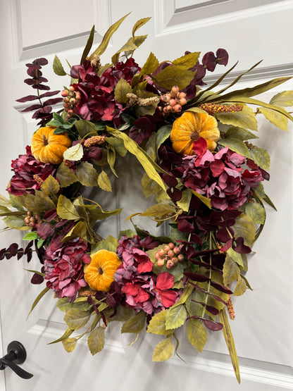 Jewel-Ellen Harvest Wreath
