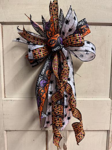 Halloween Spider Bow