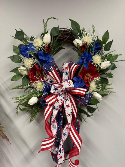 🇺🇸 Abigail Star Patriotic Wreath