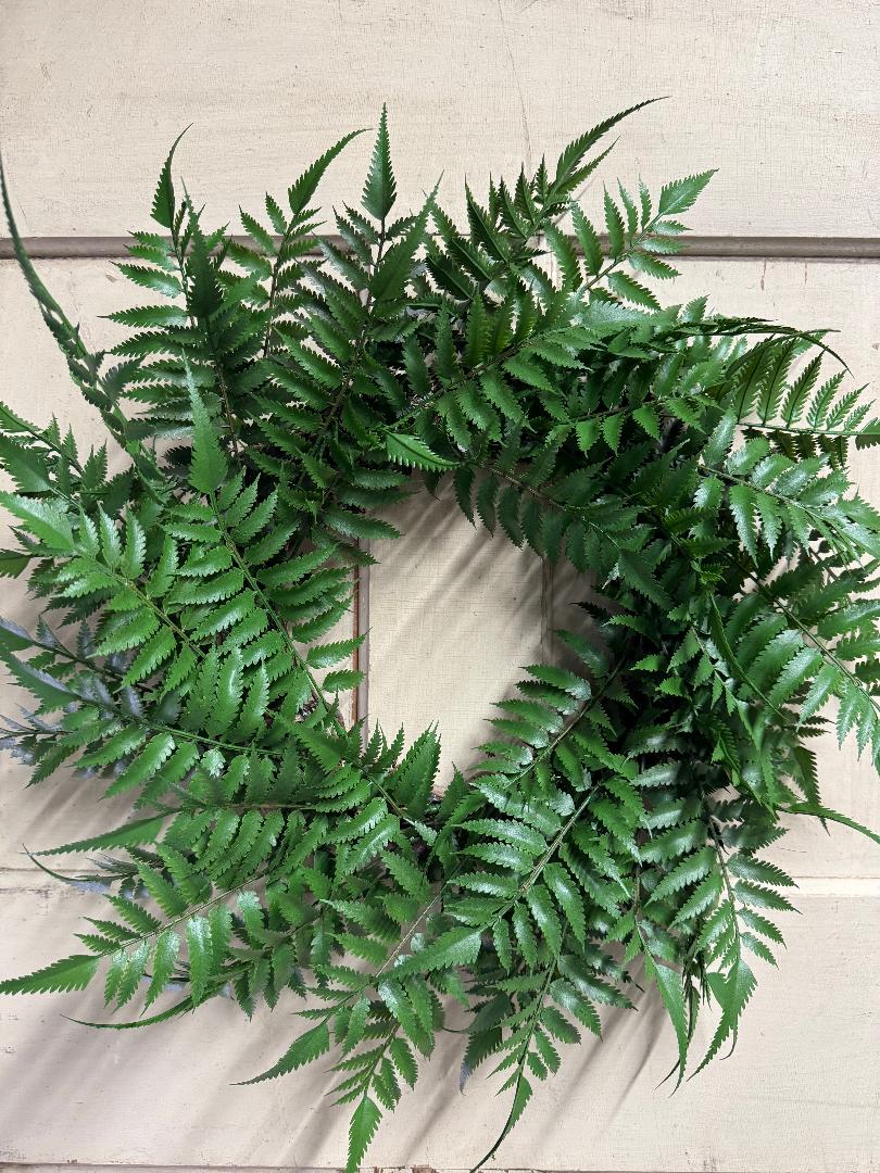 Lady Fern Wreath