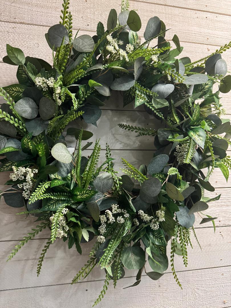 Evelyn - Greenery Wreath
